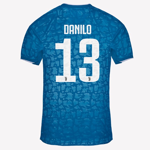 Camiseta Juventus NO.13 Danilo 3ª Kit 2019 2020 Azul